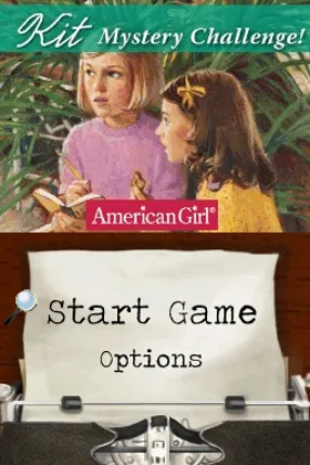 American Girl - Kit Mystery Challenge! (USA) screen shot title